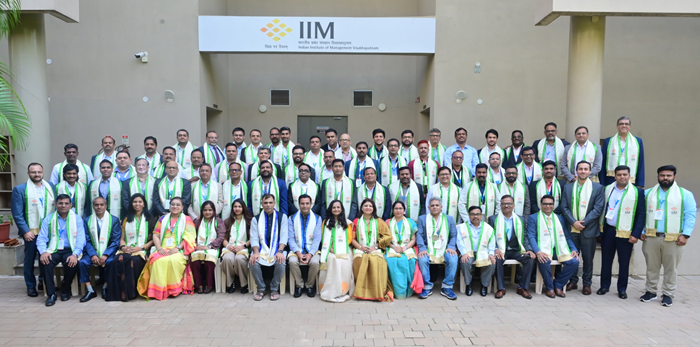 Maiden batch of Global Senior Leadership Program at IIM Visakhapatnam concluded